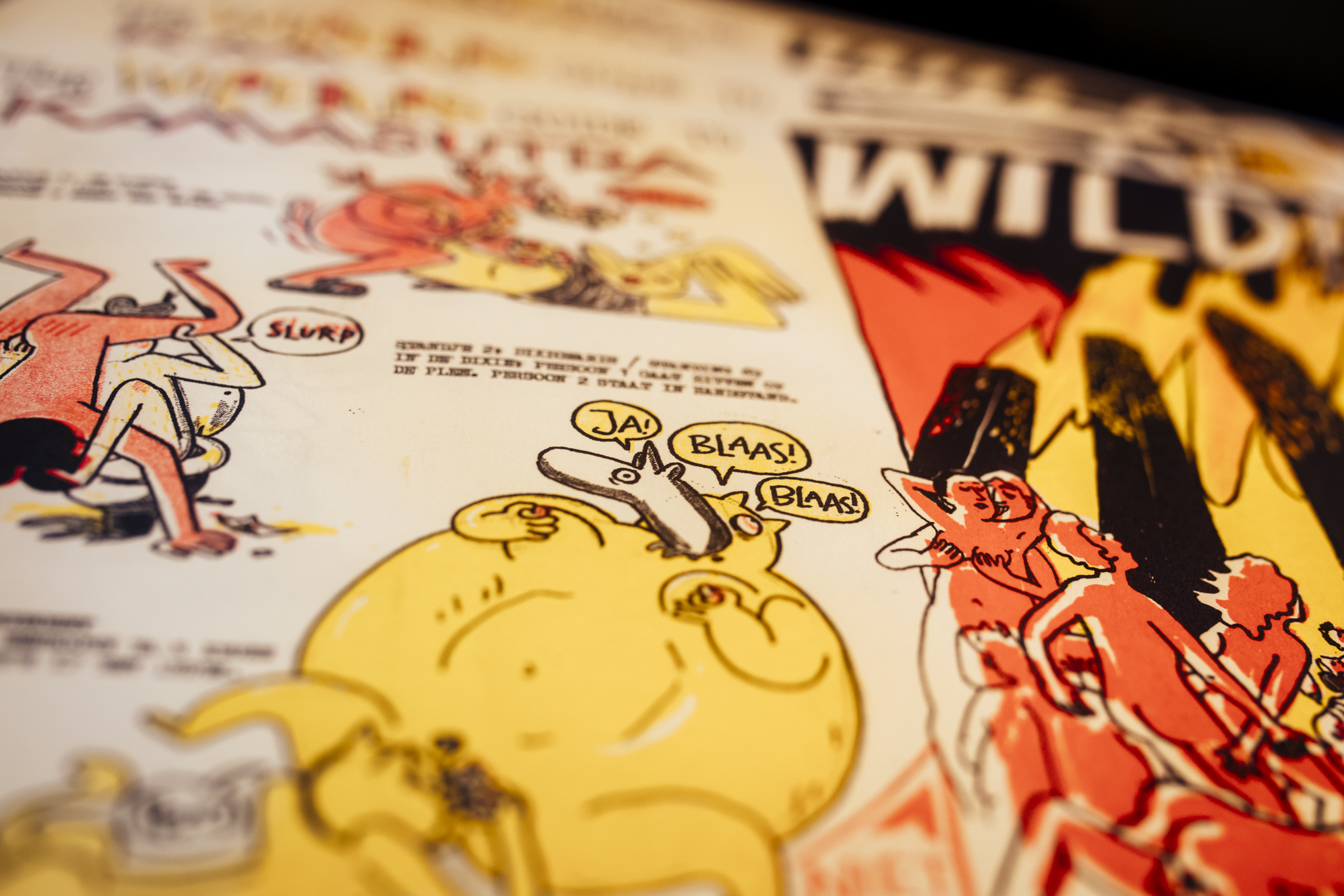 Wildeburger Courant Live Festival Printshop!