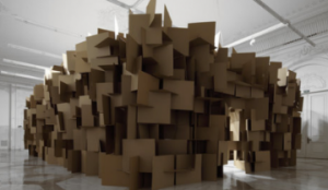 Cardboard Applause Machine